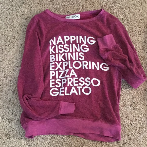 Wildfox Sweaters - Wildfox sweatshirt XS